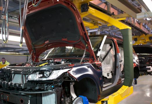 Jaguiar Land Rover production