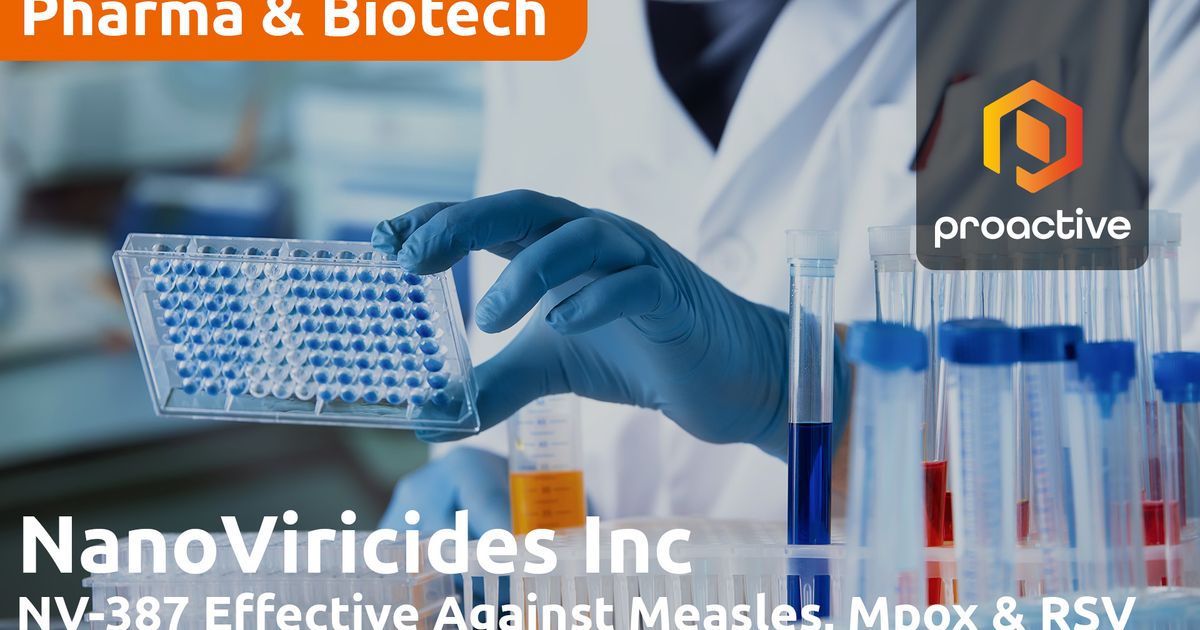 NanoViricides’ NV-387 shows potent anti-measles activity, highlighting ...