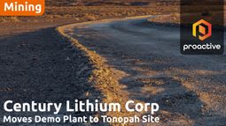 Century Lithium relocates demonstration plant to Tonopah Airport to advance Angel Island project