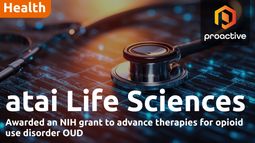 atai Life Sciences CSO says NIH grant will help tackle OUD using its discovery program