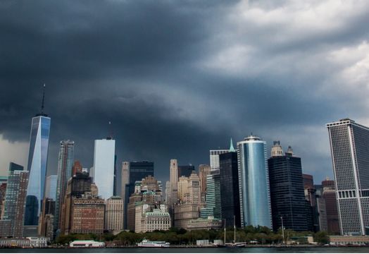 New York clouds