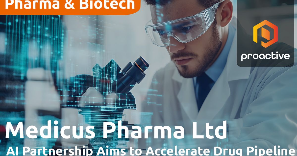 Medicus Pharma partners With Reliant AI to advance AI-driven...