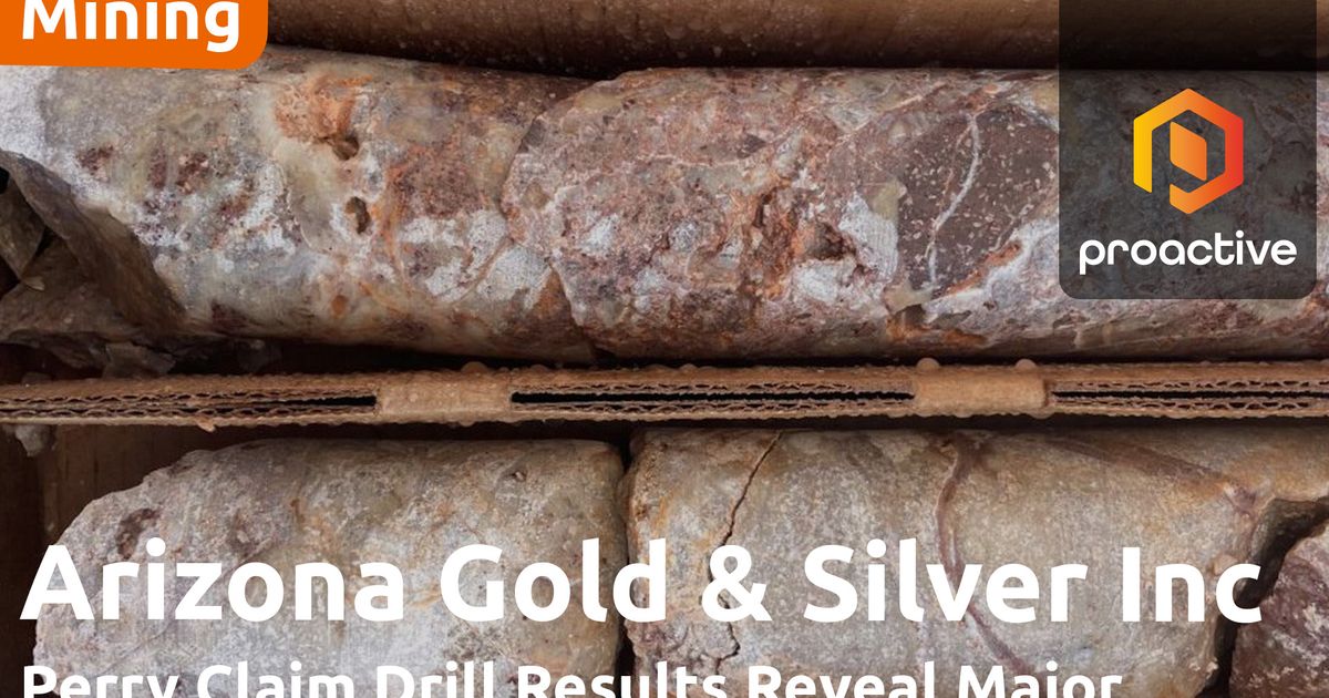Arizona Gold & Silver expands Perry Zone as drill widths double in ...
