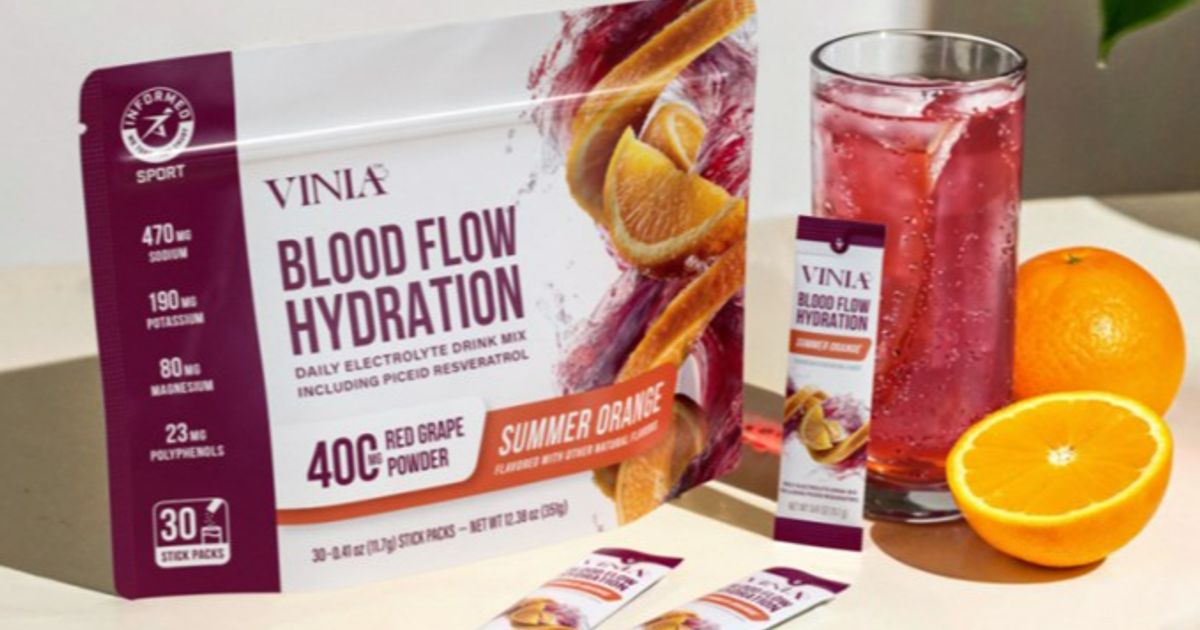 BioHarvest Sciences launches VINIA Blood Flow Hydration product in...