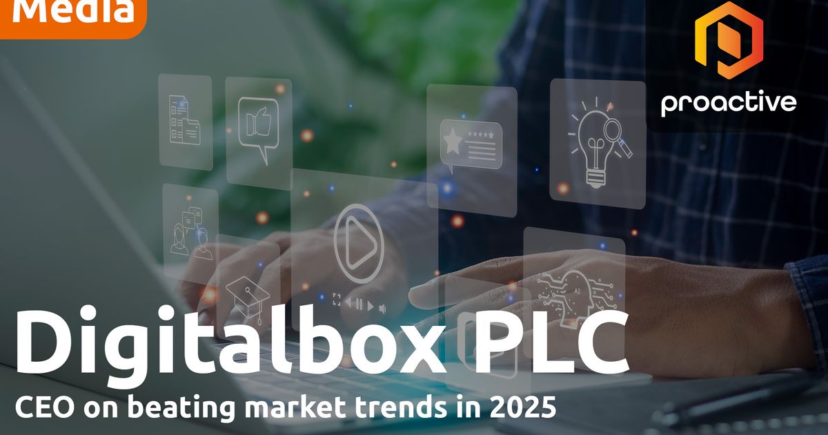 Digitalbox Ceo On Market Beating Performance And Growth Drivers Aim Dbox