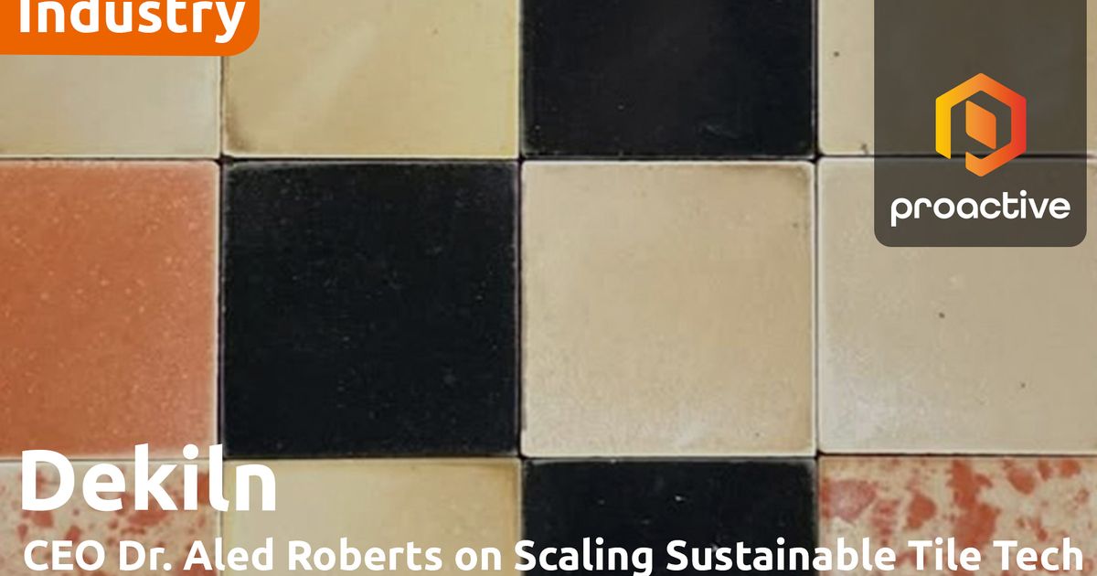Frontier IP investee Dekiln secures £3m for low-carbon tile tech scale ...