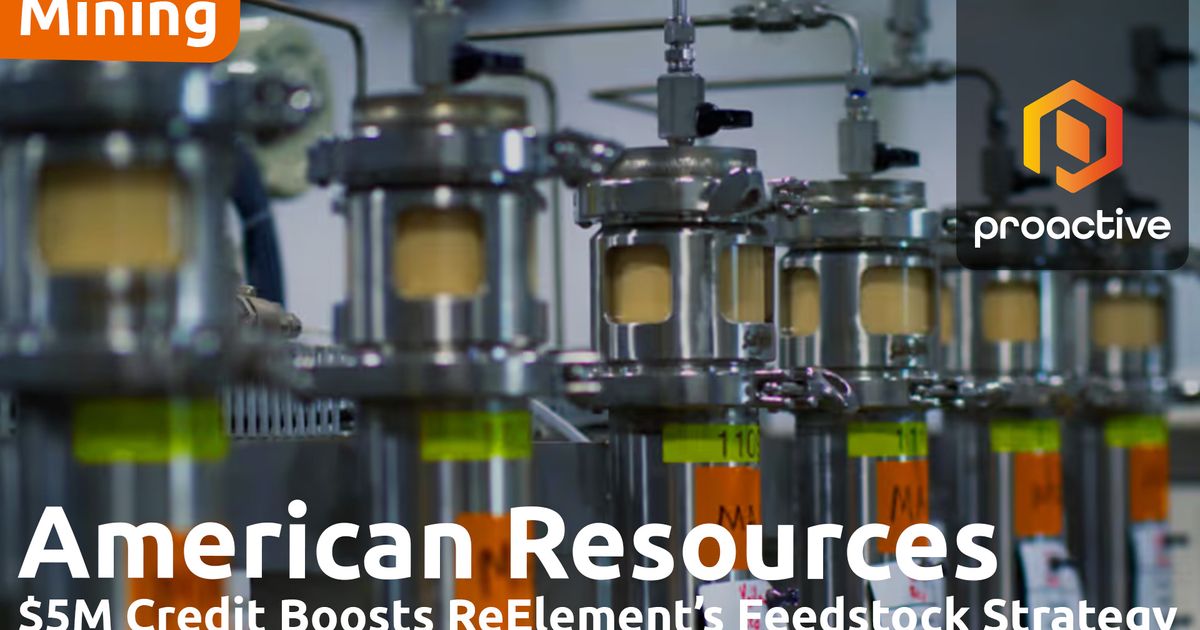 American Resources secures $5M credit line to expand critical...