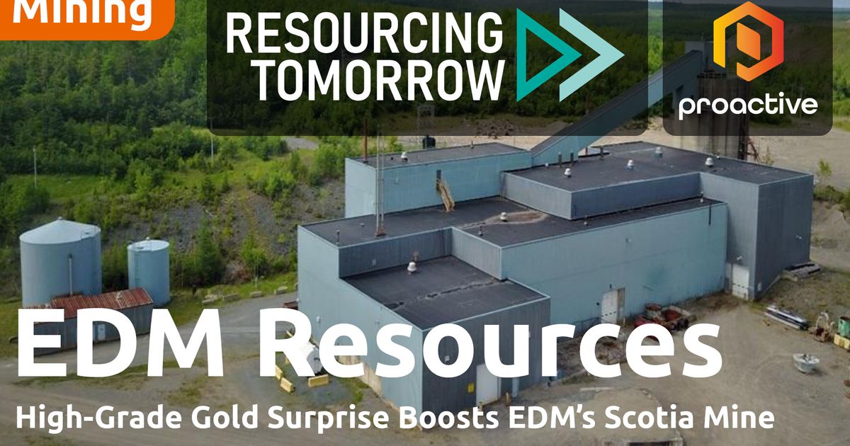 EDM Resources CEO on latest developments at Scotia Mine - Resourcing ...