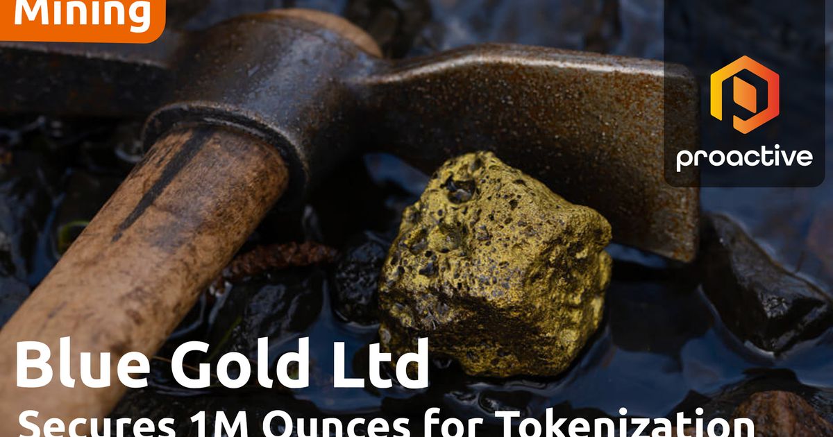 Blue Gold secures $4.5B gold supply to launch tokenized gold strategy ...