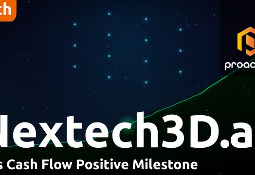 Nextech3D.ai achieves cash flow positivity and launches AI-driven event tech ticketing platform