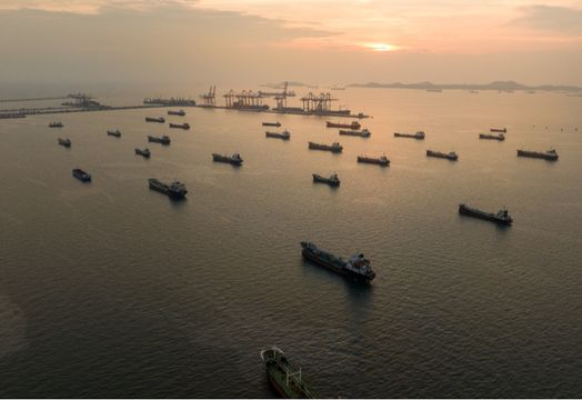 Tankers massing