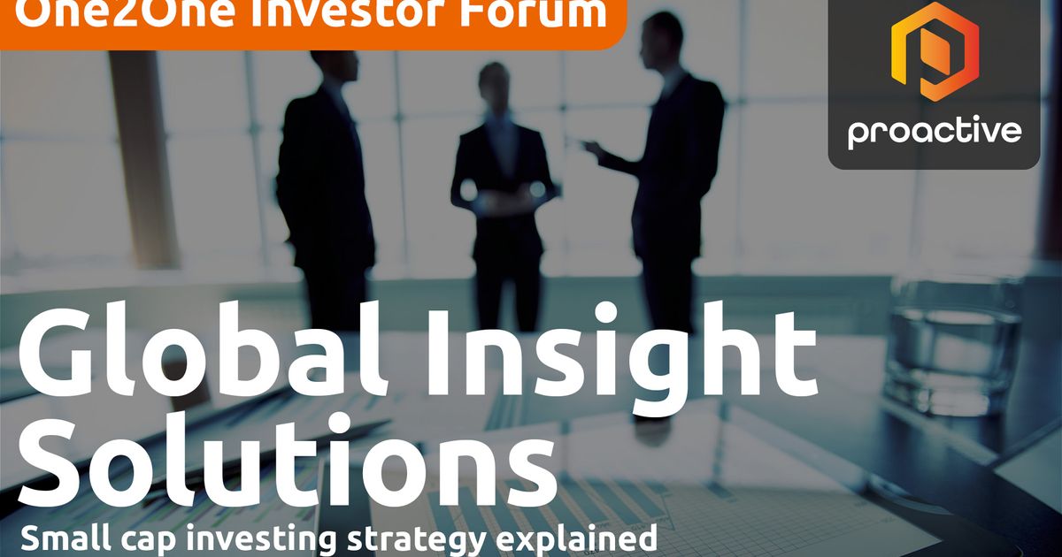 Global Smaller Companies Fund: Small cap investing strategy explained - One2One Investor Forum