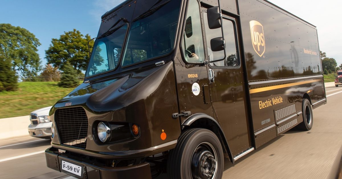 UPS shares fall after quarterly profit beats estimates, US volumes ...