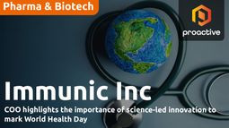 Immunic COO highlights the importance of science-led innovation to mark World Health Day