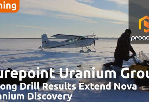 Purepoint Uranium expands Nova discovery at Dorado Project with strong winter drill results