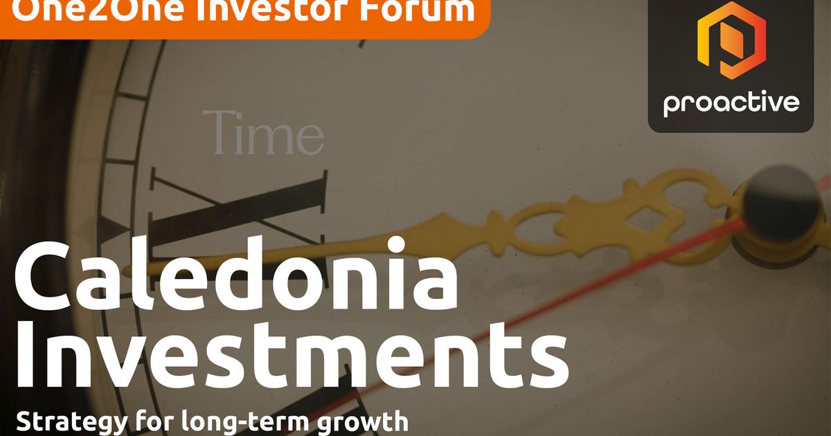 Caledonia Investments strategy for long-term growth - One2One Investor Forum