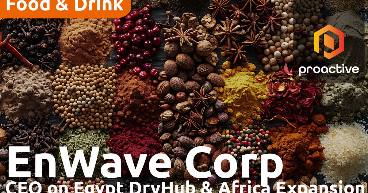 EnWave signs exclusive commercial license agreement with Egypt’s The ...
