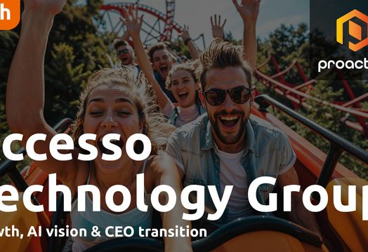 Accesso sees AI as growth driver ahead of CEO handover
