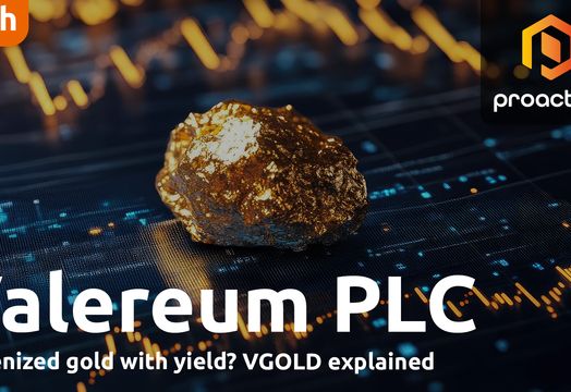 Valereum CEO on VGOLD & tokenised gold growth