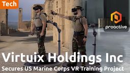 Virtuix lands U.S. Marine Corps VR training project with multi-user treadmill system