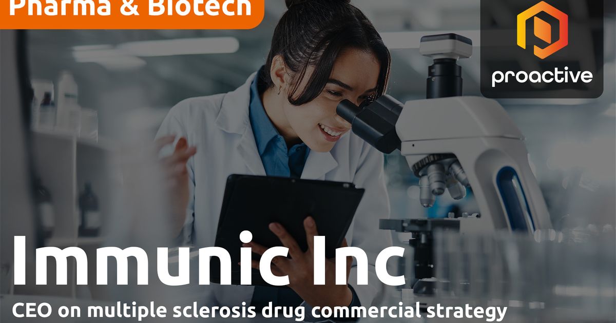 Immunic CEO on Q1 highlights, new appointments and upcoming milestones ...
