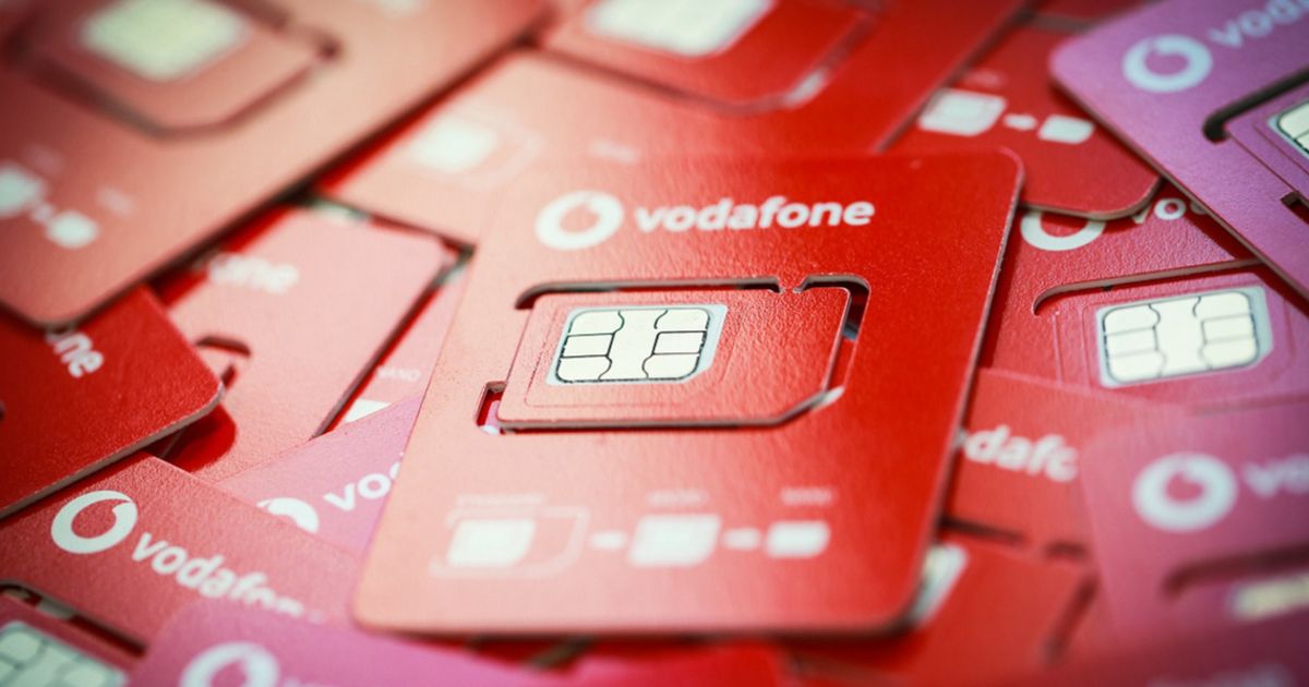 Vodafone share price is 
