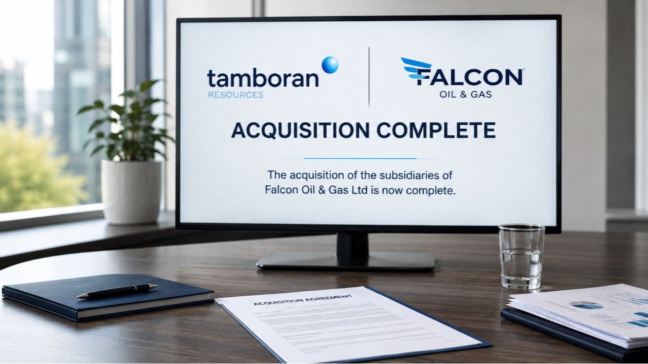 Tamboran completes Falcon subsidiaries acquisition to build Beetaloo ...