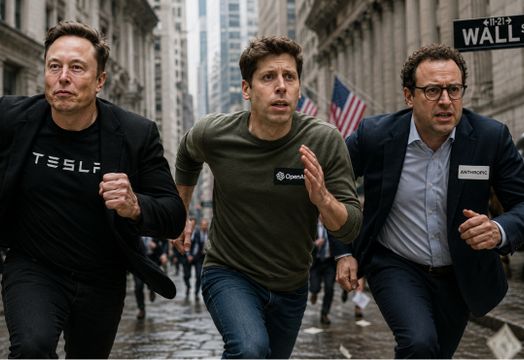 OpenAI - Wall Street braces for a trillion-dollar AI stampede as OpenAI, SpaceX and Anthropic all target 2026 listings