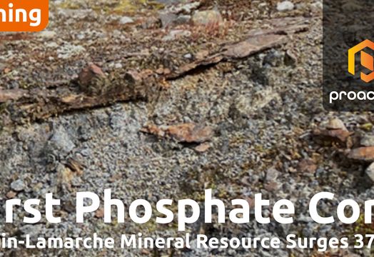 First Phosphate reports major resource expansion at B&eacute;gin-Lamarche project
