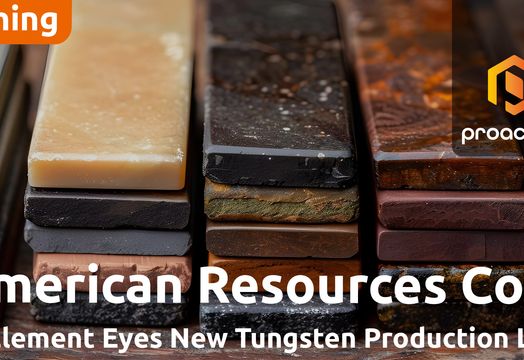 American Resources achieves major U.S. Tungsten refining milestone