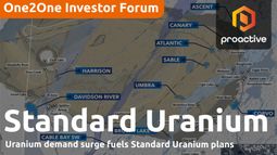Uranium demand surge fuels Standard Uranium plans - One2One Investor Forum