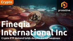 Fineqia International's Matteo Greco on crypto ETP recovery in April & outlook  