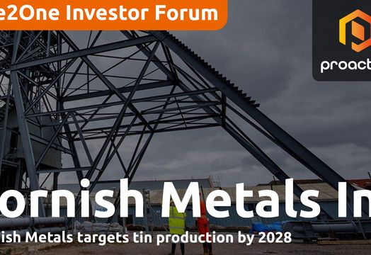 Cornish Metals targets tin production by 2028 - One2One Investor Forum