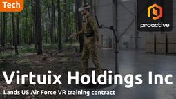 Virtuix wins U.S. Air Force funding for Military VR training platform