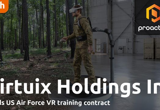 Virtuix wins U.S. Air Force funding for Military VR training platform