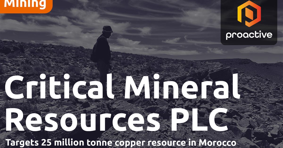 Critical Mineral Resources: Less than 3% drilled and already eyeing a ...