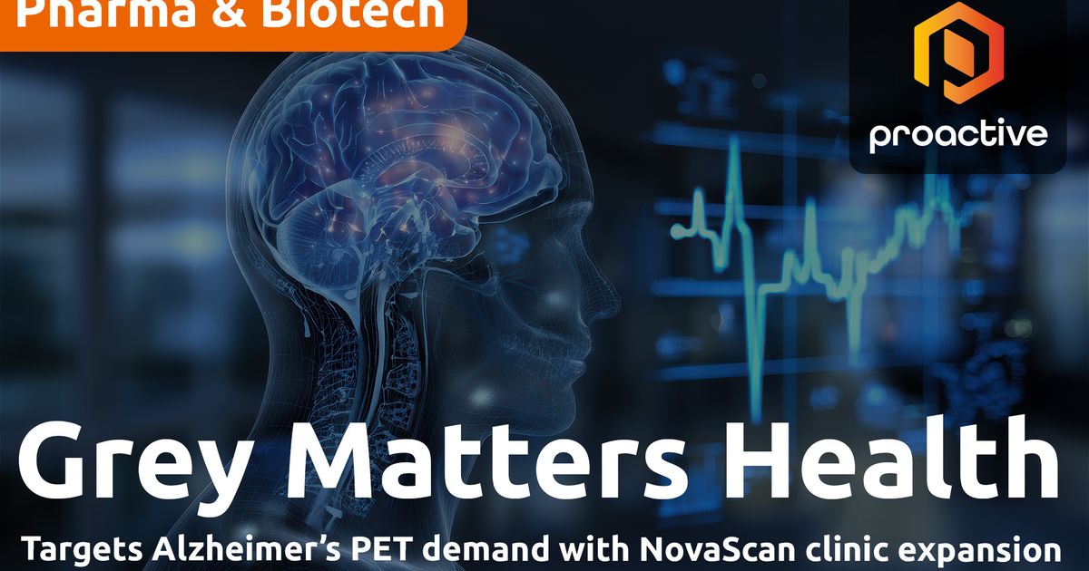 Grey Matters launches US brain PET clinics for Alzheimer’s diagnostics