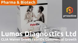 Lumos Diagnostics expands FebriDx adoption across 100+ US healthcare sites with CLIA Waiver