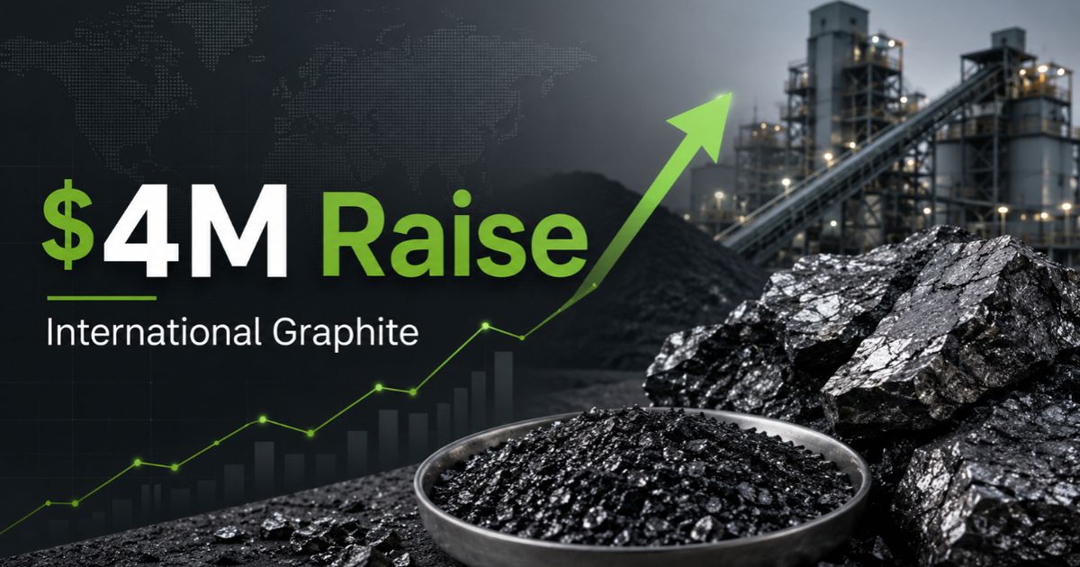 International Graphite raises $4 million to advance graphite...