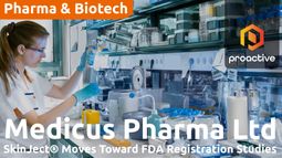 Medicus advances Teverelix and SkinJect programs with key regulatory filings 