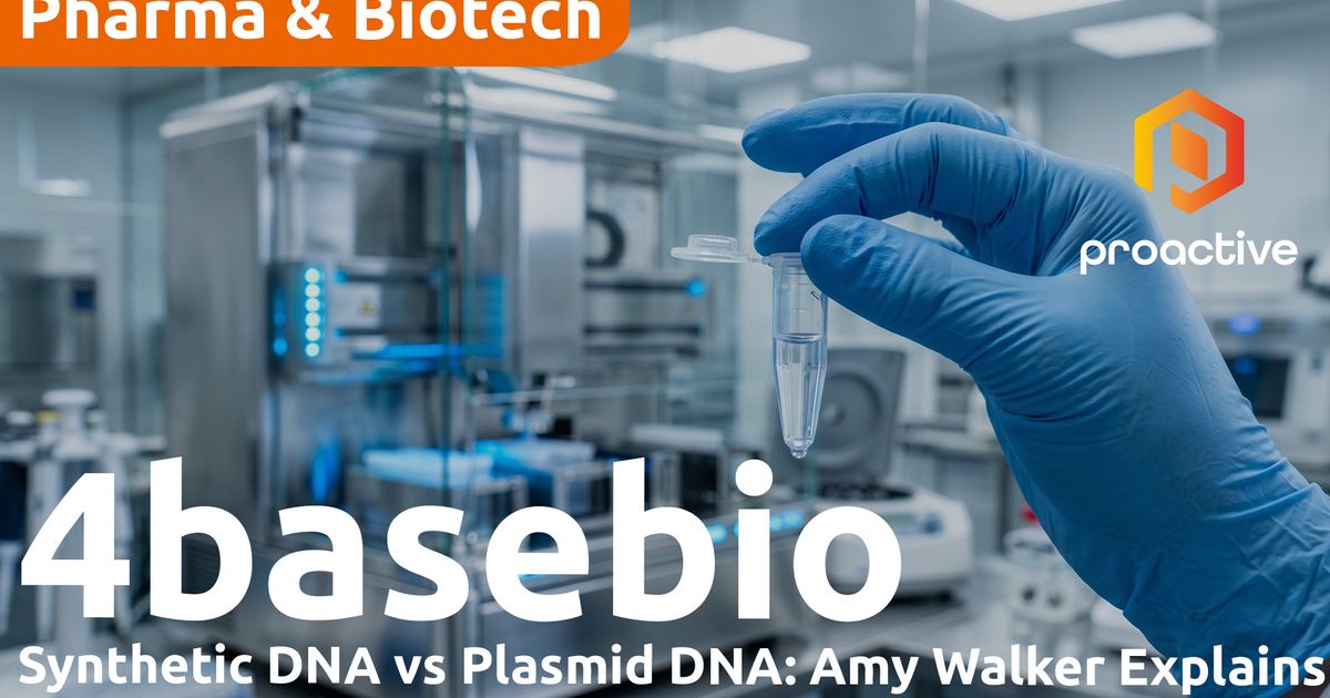 4basebio CEO on disrupting the $3bn DNA market with synthetic alternative