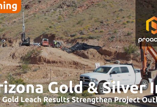 Arizona Gold & Silver reports up to 99% gold recovery at Philadelphia project