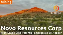Novo Resources delivers maiden Belltopper gold resource with significant expansion potential