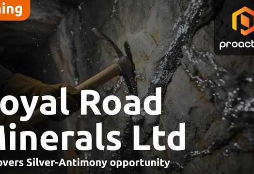 Royal Road Minerals CEO on high-grade silver-antimony discovery at Margaritas target