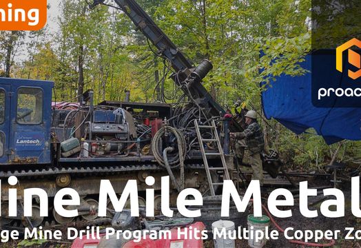Nine Mile Metals intersects new copper-rich VMS zone at Wedge Mine