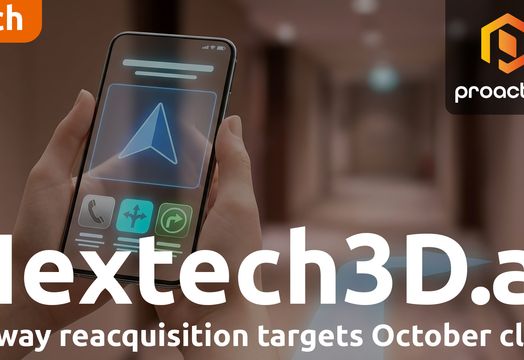 Nextech3D.ai provides update in acquisition of remaining ARway shares, strengthening AI platform