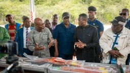 Millennial Potash Corp - Millennial Potash hosts Gabon mining minister at Banio project, adopts semi-annual reporting