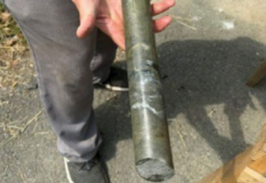 Nine Mile Metals Ltd. - Nine Miles Metals reports visual sulphide mineralization in third Wedge drill hole