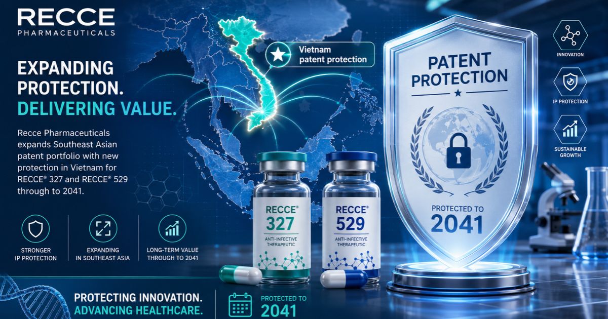 Recce patent extends Vietnam protection to 2041 - ICYMI