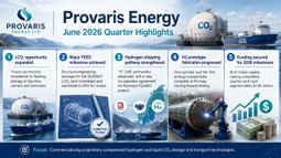 Provaris Energy Ltd - Provaris Energy advances hydrogen and CO₂ shipping technologies during June quarter